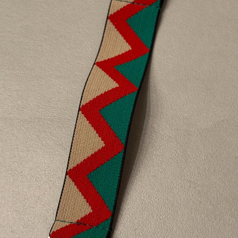 Colorful Zigzag Patterned Apple Watch Strap